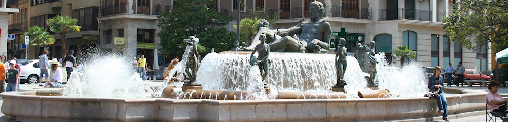Chafariz ao Tribunal das Aguas, Valencia, Espanha