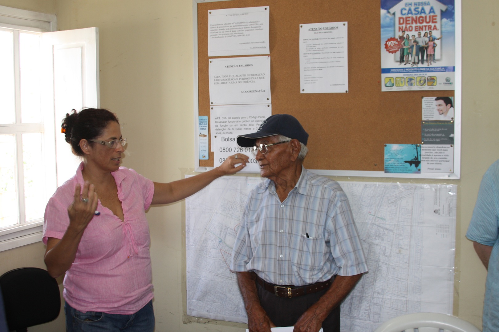 Visit to Mustardinha 1, site of the community's association