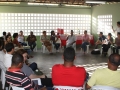 Visit to Mustardinha 8, meeting with the community members