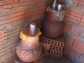 Clay pots for water storage, Lagedo community, São Francisco, MG